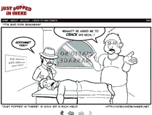 Tablet Screenshot of justpopcomic.hoboandbowser.net